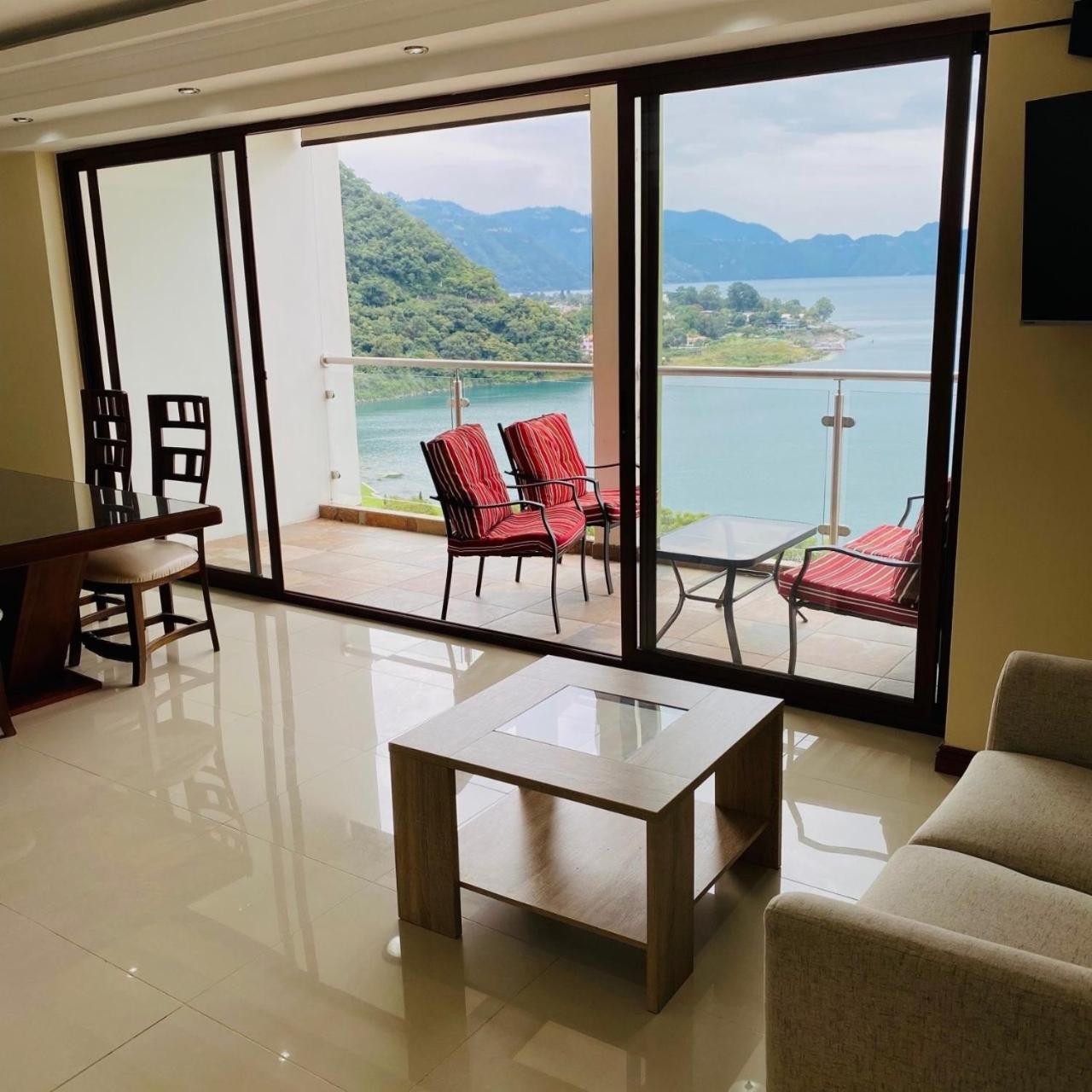 Apartamento Torres De Atitlan 帕纳哈切尔 外观 照片