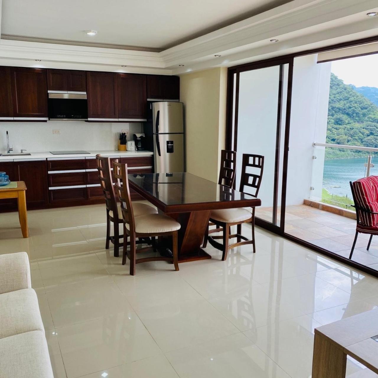 Apartamento Torres De Atitlan 帕纳哈切尔 外观 照片